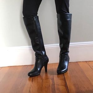 Alfani black high heel boots